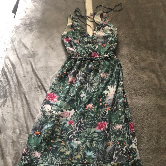 h&m jungle dress